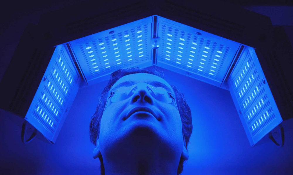 led luminotherapie traitement pour repousse cheveux et calvitie